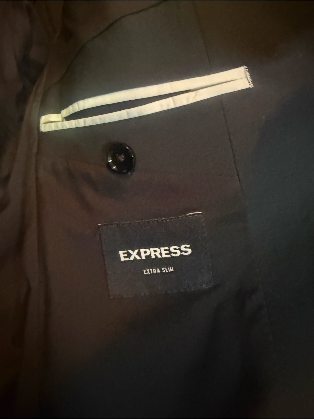 Express Men Jeans Black Extra Slim